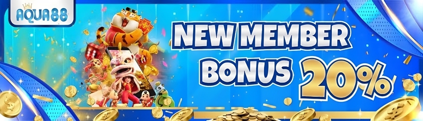 Bonus New Member 20%